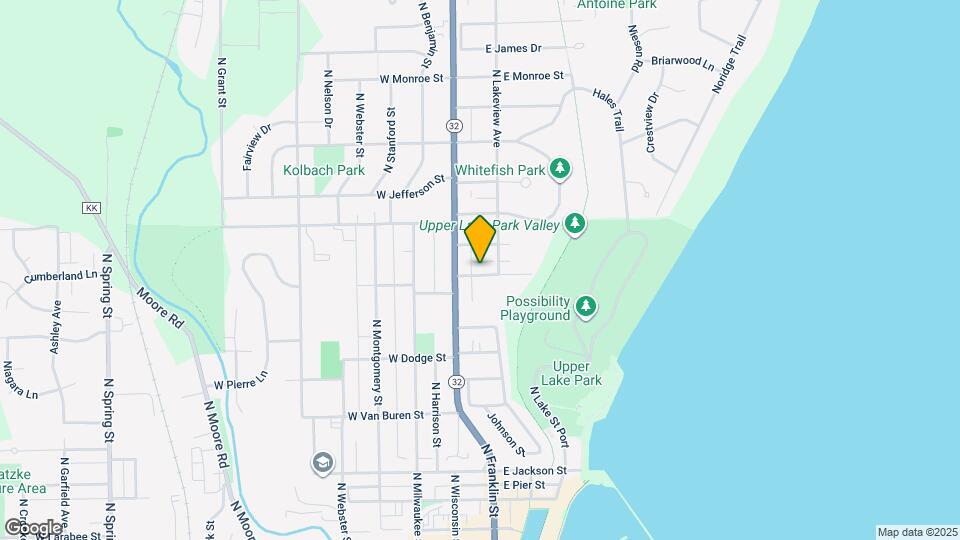 122 E Prospect St Map and Location Details