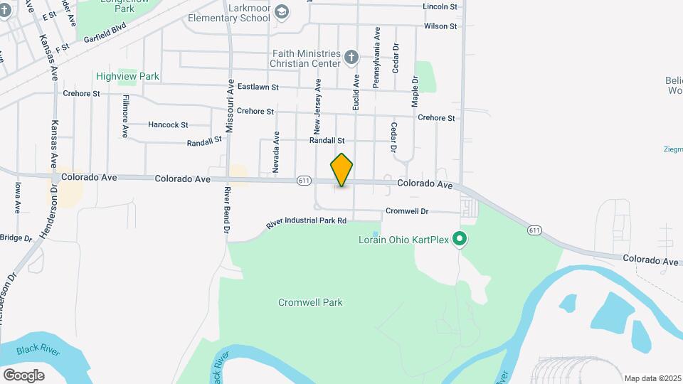 1719 New Mexico Ave-Unit -1721 Map and Location Details