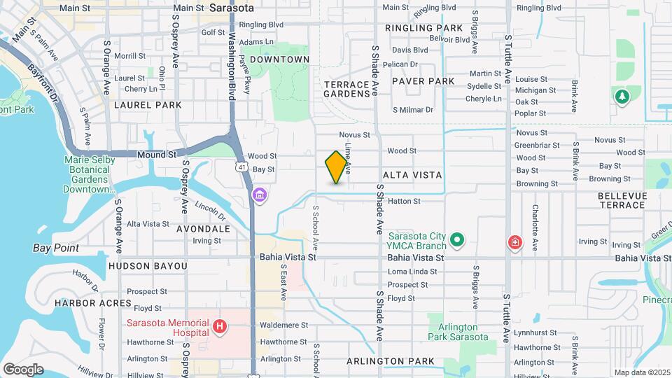 2248 Browning St Map and Location Details