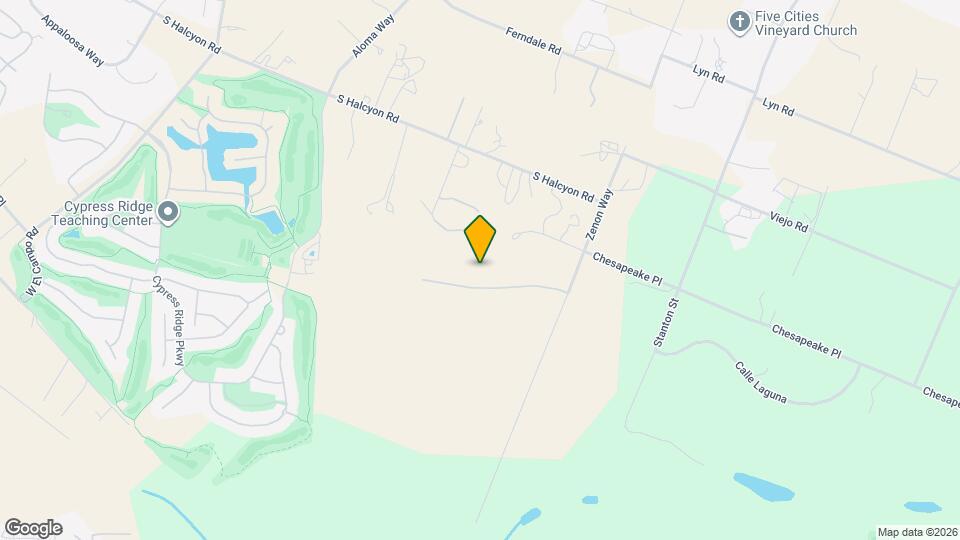 2084 W Hampton Dr, Unit Guesthouse Map and Location Details