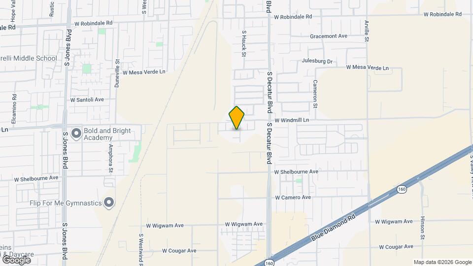5067 W Vacaville Ave Mapa y Detalles de la Ubicación