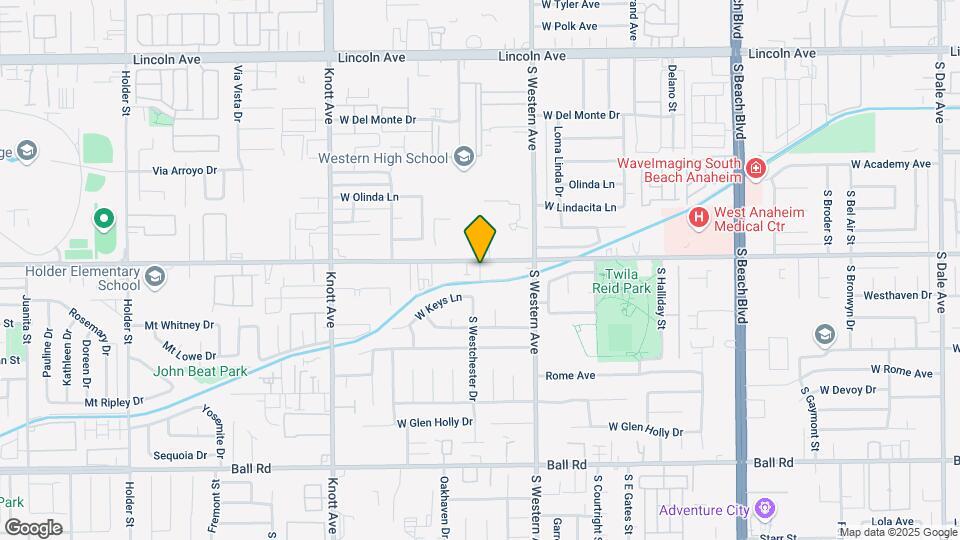3250 W Orange Ave Map and Location Details