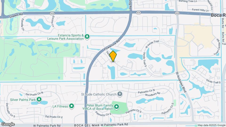 6735 Lago Vista Terrace Map and Location Details