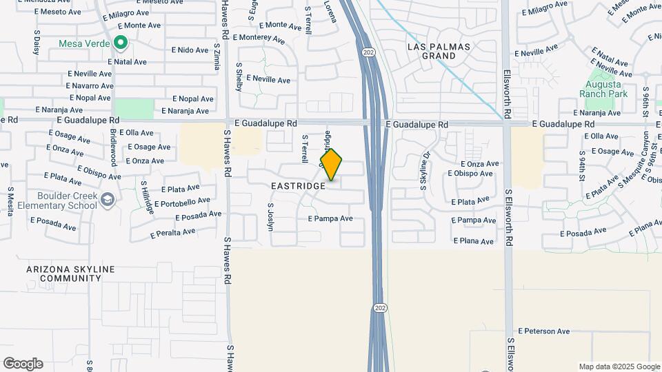 8702 E Plata Ave Map and Location Details