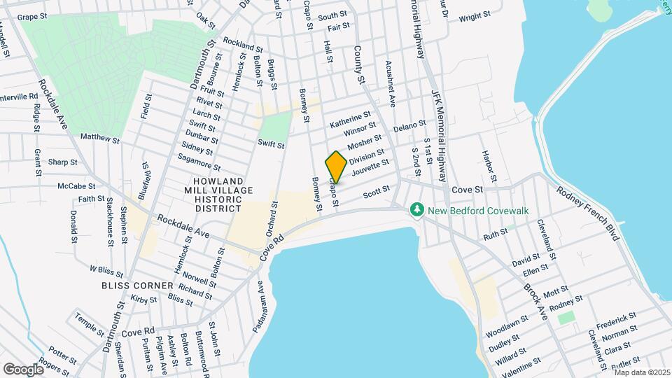 107 Nelson St Mapa y Detalles de la Ubicación