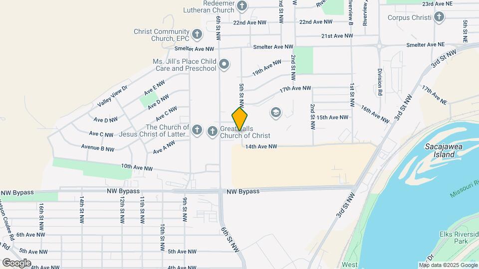 1500 5th St NW Map and Location Details