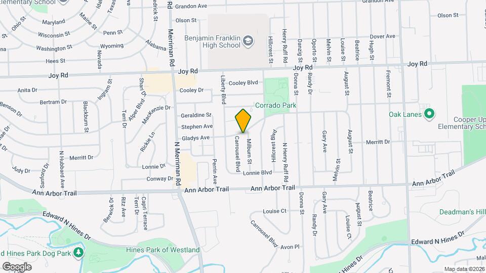 30721 Gladys Ave Mapa y Detalles de la Ubicación