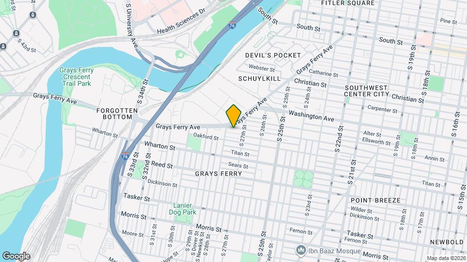 2728 Federal St Map and Location Details