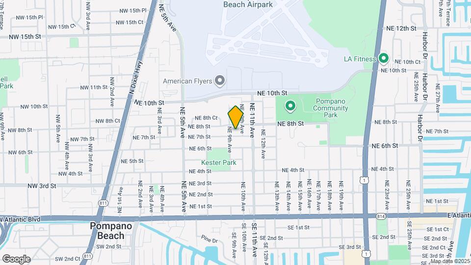 909 NE 7th St Map and Location Details