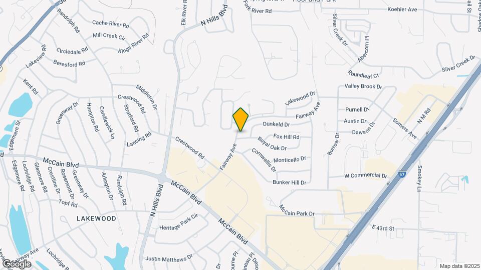 5000 Fairway Ave Map and Location Details