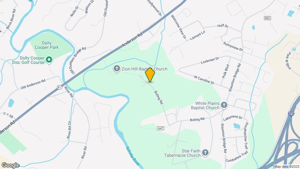 413 Boling Rd Map and Location Details