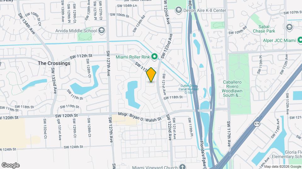 12241 SW 115th Terrace Map and Location Details