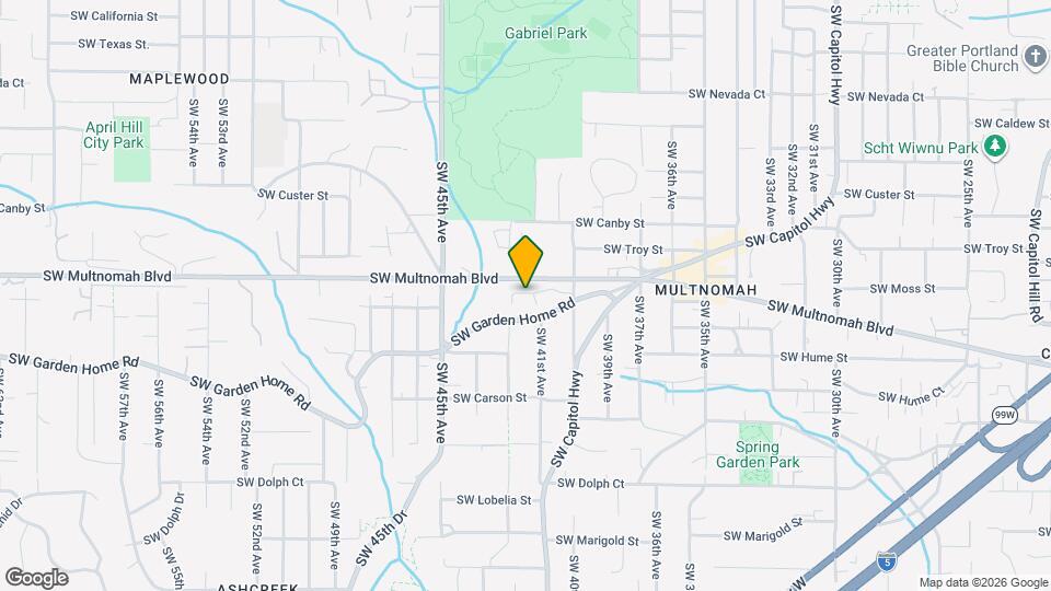 7929 SW 40th Ave, Unit D Map and Location Details