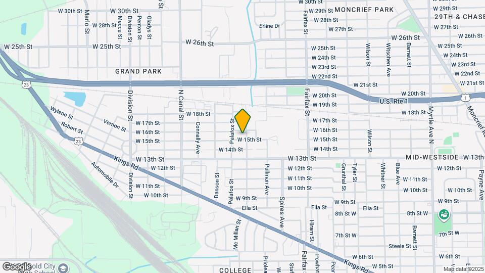 2011 W 15th St Mapa y Detalles de la Ubicación
