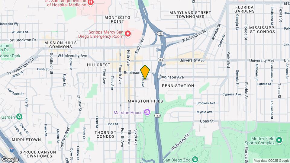 3735 7th Ave Map and Location Details