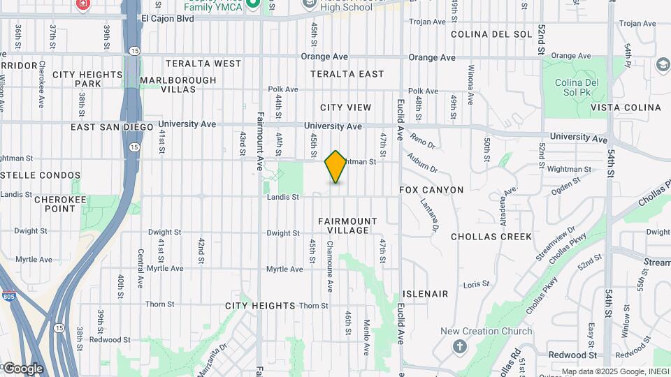 3721 Chamoune Ave Map and Location Details