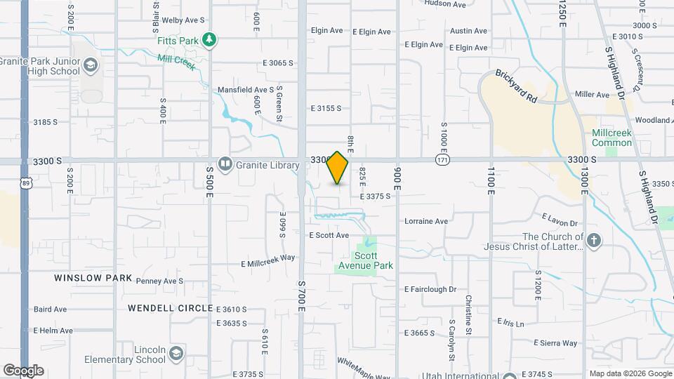 3360 S Amara Pl Map and Location Details