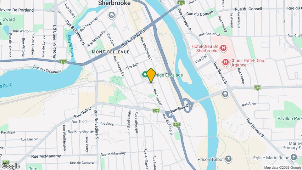 331 Laurier Rue Map and Location Details