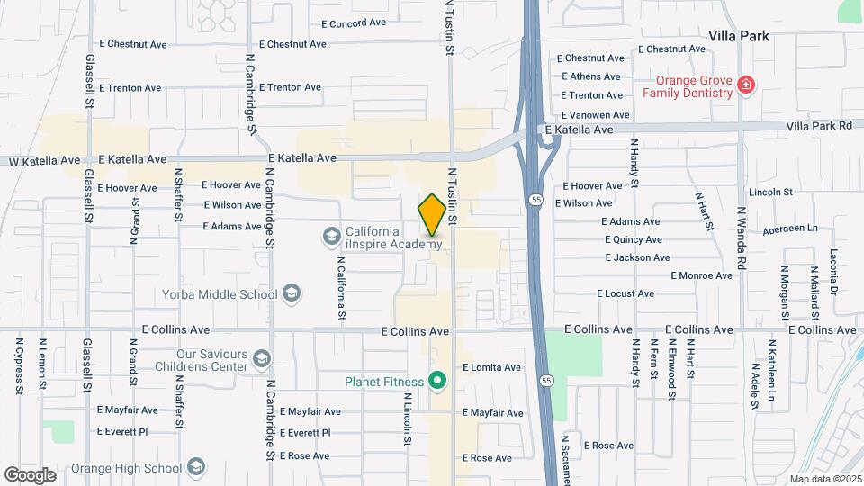 1549 E Quincy Ave Map and Location Details
