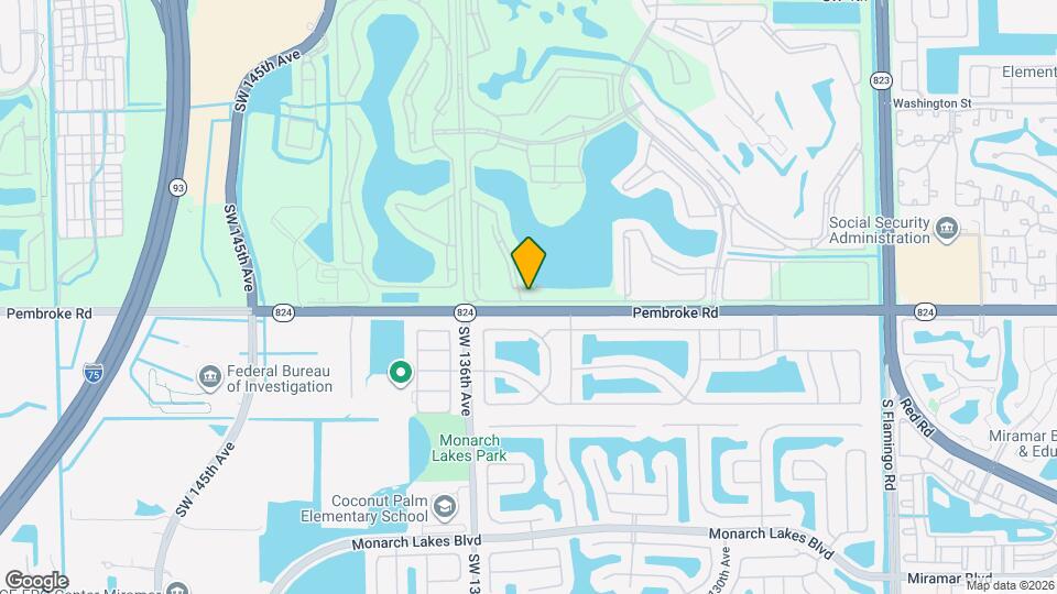 13355 SW 16th Ct Map and Location Details