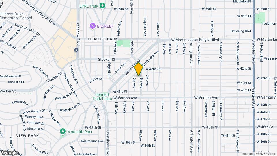 4237 8th Ave Map and Location Details
