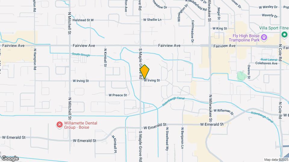 8959 W Irving St Mapa y Detalles de la Ubicación