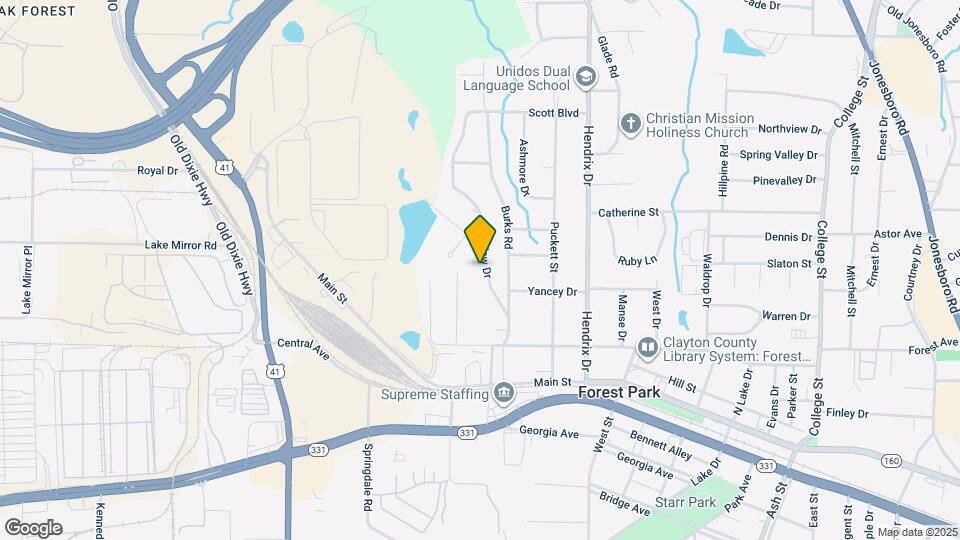 4707 City View Dr Map and Location Details