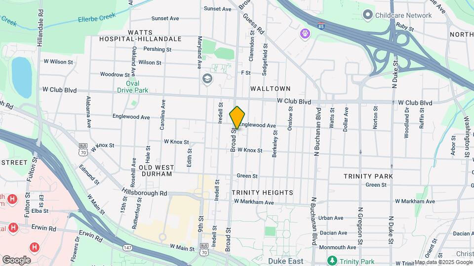 1014 Broad St Map and Location Details