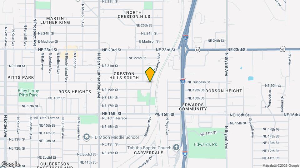 2017 Miramar Blvd Mapa y Detalles de la Ubicación