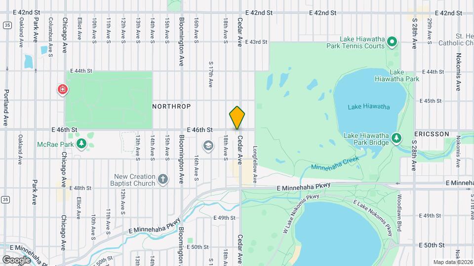 1819 E 46th St, Unit 1819 Map and Location Details