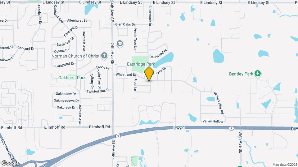 2821 Edgemere Dr Map and Location Details