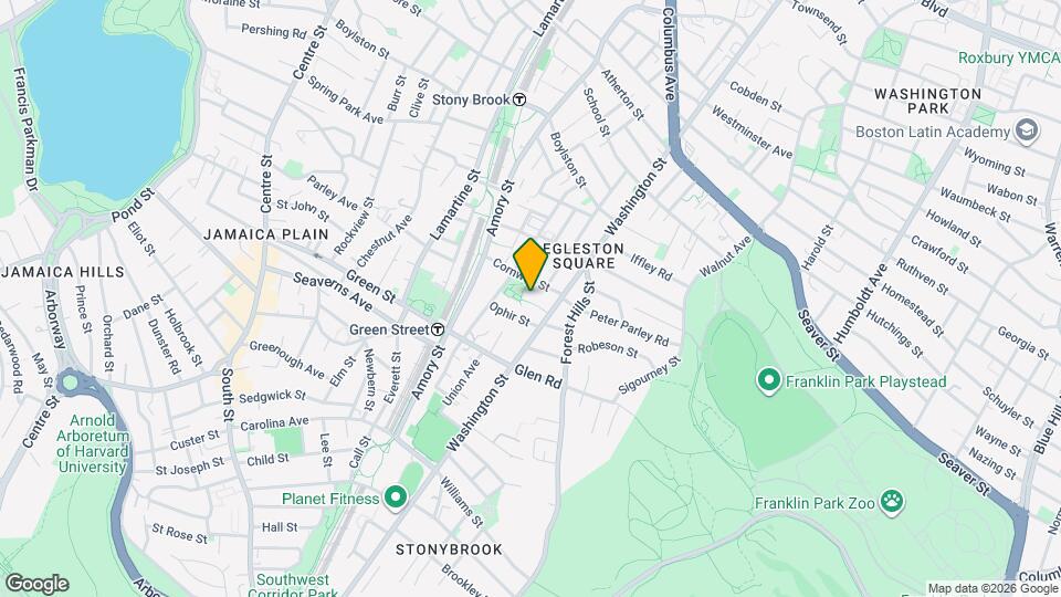 19 Ackley Pl, Unit #2 Map and Location Details