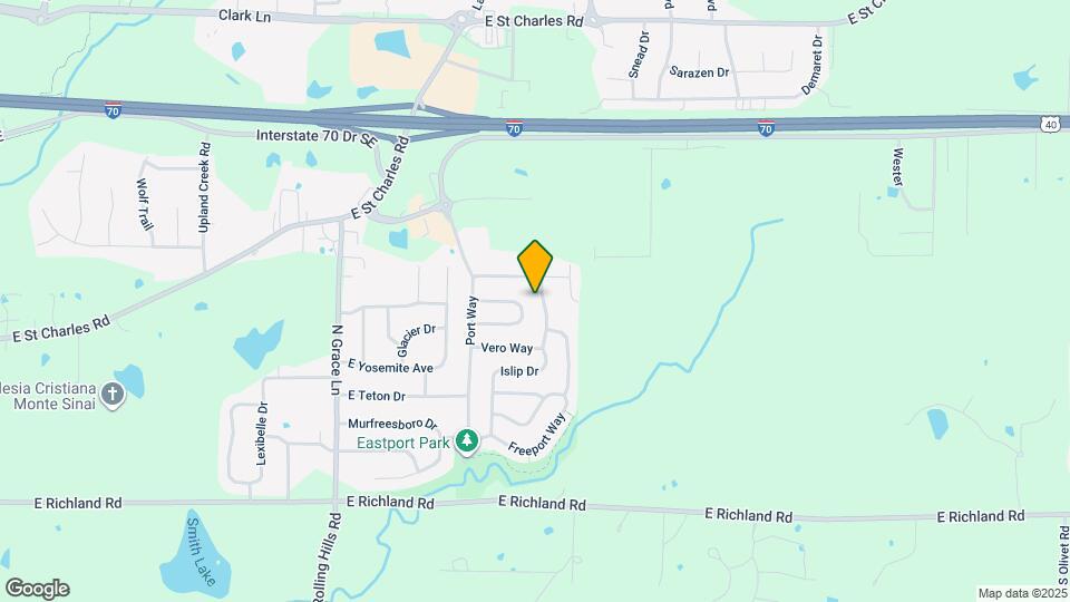 313 Bay Pointe Ln Map and Location Details