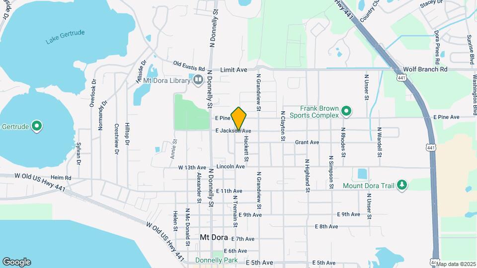 1562 N Tremain St Map and Location Details