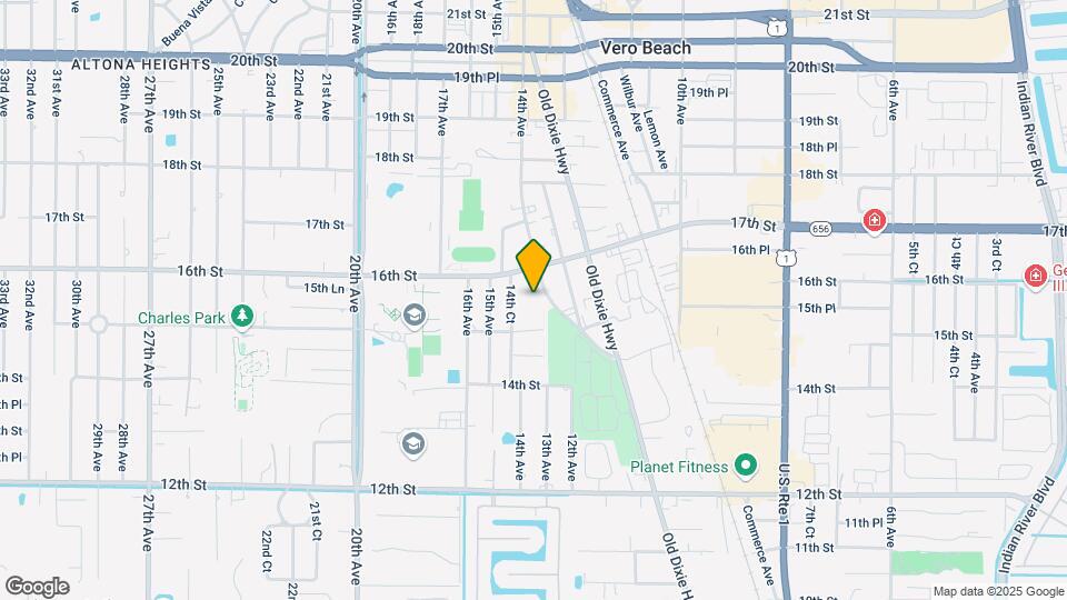 1555 14th Ave Map and Location Details