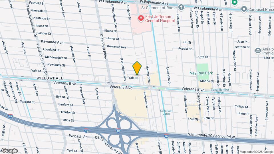 4405 Yale St Map and Location Details