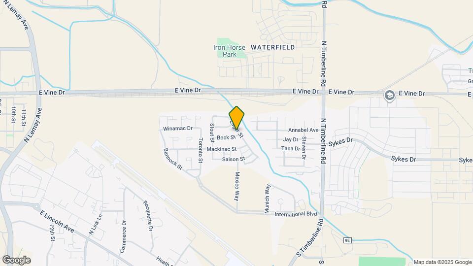 2168 Bock St Map and Location Details