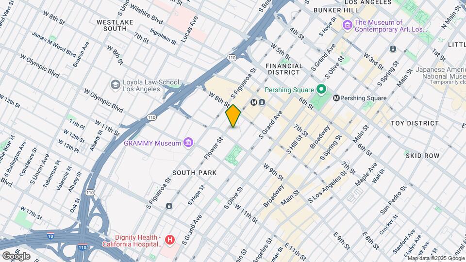 645 W 9th St Map and Location Details