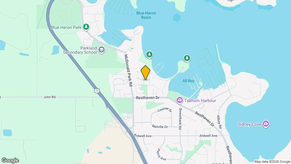 2040 White Birch Rd Map and Location Details