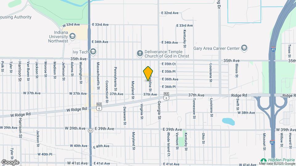 3630 Carolina St Map and Location Details