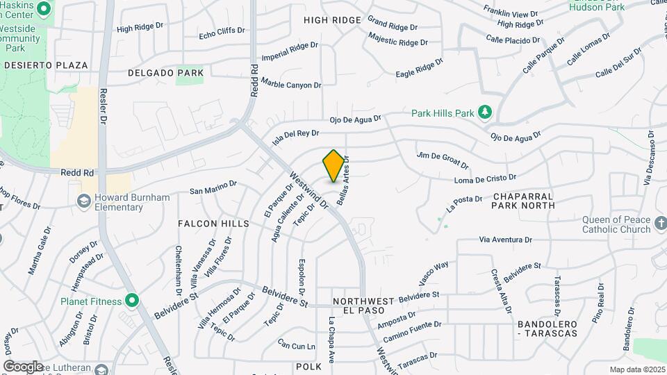 909 Tepic Dr Map and Location Details
