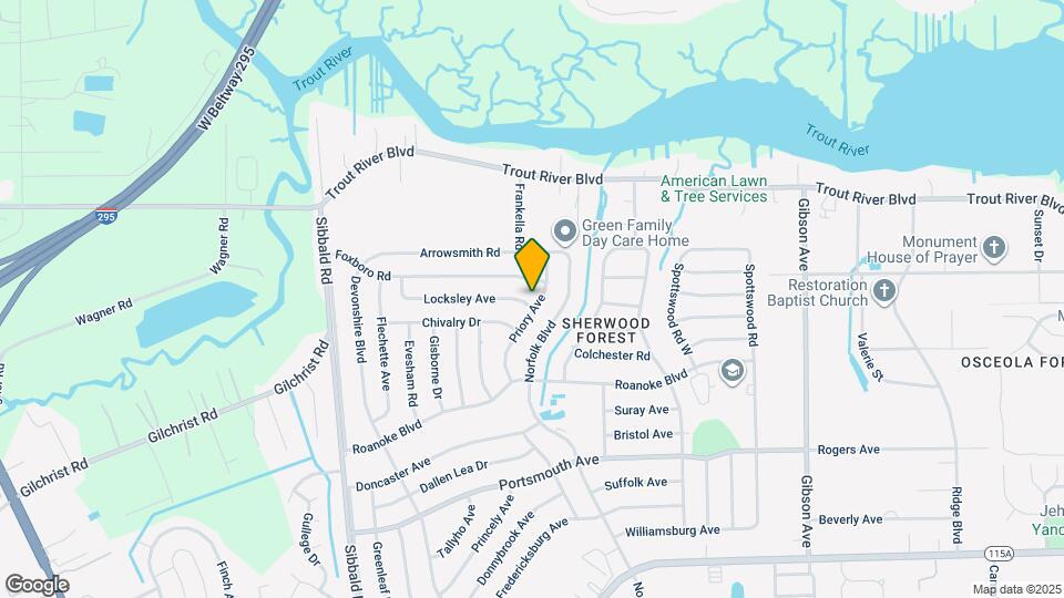 4805 Locksley Ave Map and Location Details