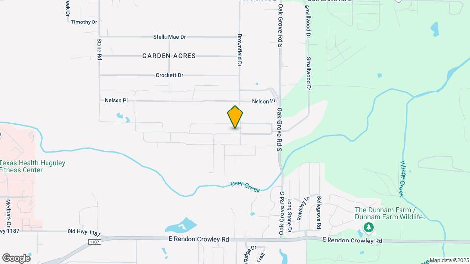 1233 Brownford Dr Map and Location Details