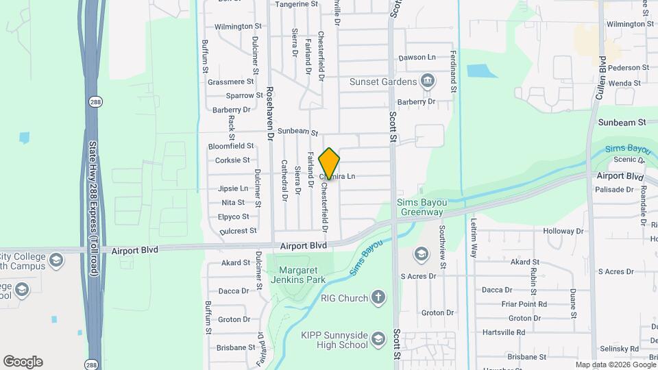 10309 Chesterfield Dr Map and Location Details