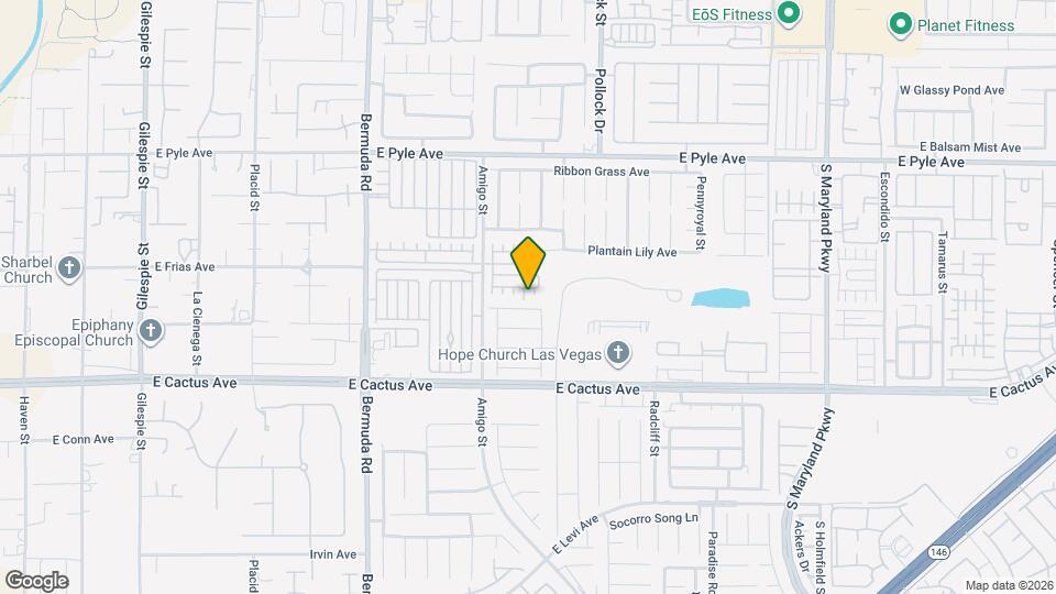 10348 S Maurice River Ct Map and Location Details