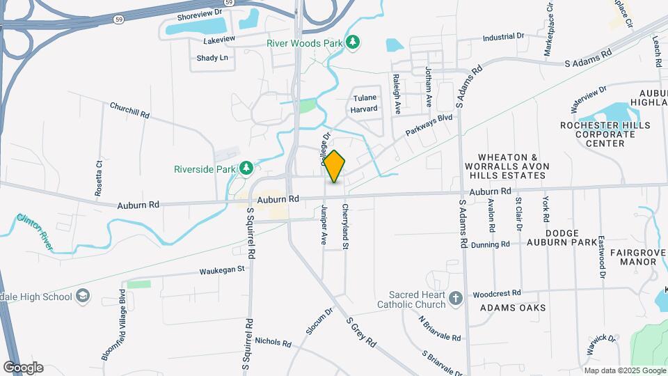 Fountain Circle of Auburn Hills Mapa y Detalles de la Ubicación