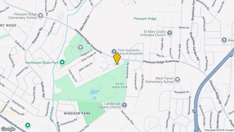 3208 Trace Ct Map and Location Details