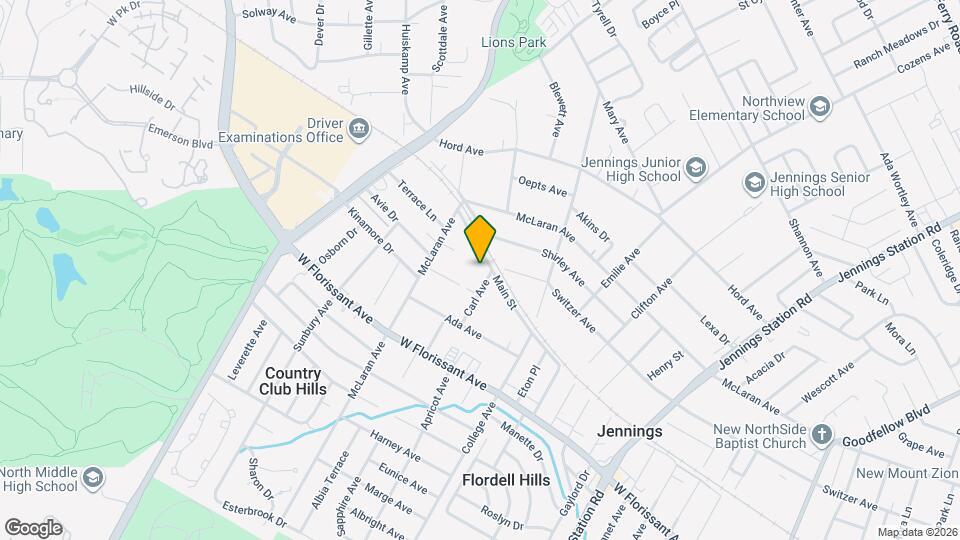 2546 Main St Map and Location Details