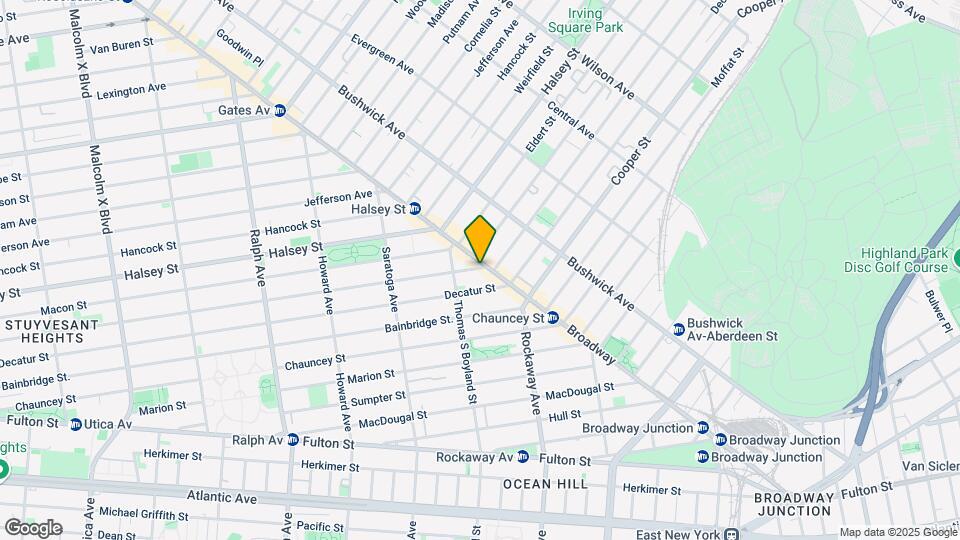 818 Macdonough St Mapa y Detalles de la Ubicación