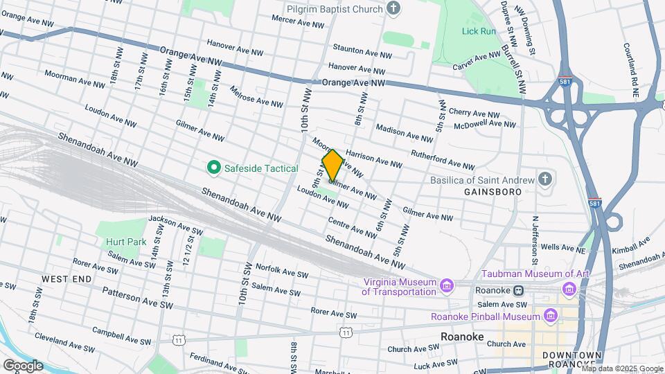 810 Gilmer Ave NW Map and Location Details